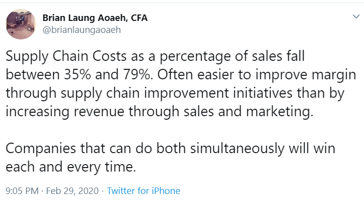 Brian Tweet 031720